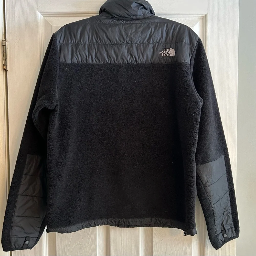 North Face Men's 550 Black Fleece/Puffer Polartec with down jacket size small - Picture 9 of 13